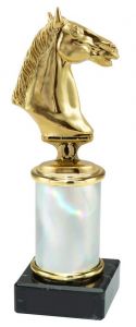 9.02.34404 Pferdekopf Pokal Trophäe Offenburg inkl. Gravur | 17,5 cm