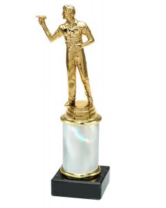 9.02.34108 Dart - Herren Pokal Trophäe inkl. Beschriftung | 3 Größen