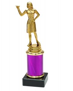 9.154.34114 Dart - Damen Pokal Trophäe inkl. Beschriftung | 3 Größen