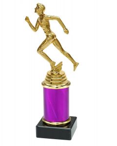 9.154.34314 Läufer Pokal Trophäe inkl. Beschriftung | 19,9 cm