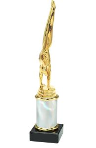 9.02.34588 Turnen - Turner Pokal Trophäe inkl. Beschriftung | 3 Größen