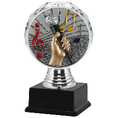 P514.023 Musik Pokal-Trophäe inkl. Beschriftung | 3 Größen