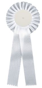 R200.WI Turnier-/Preisschleife - Rosette | 110 x 310 mm