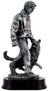 RE.150 Hundesport Pokalfigur inkl. Beschriftung | 3 Größen