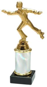 9.02.34420 Rollkunstlauf Pokal Trophäe inkl. Beschriftung | 3 Größen