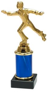 9.09.34420 Rollkunstlauf Pokal Trophäe inkl. Beschriftung | 3 Größen