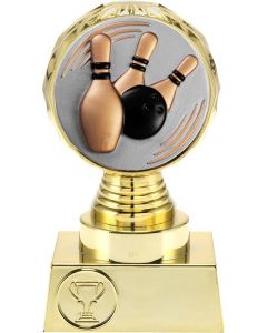 ST.026.39869 Bowling Pokal inkl. Beschriftung | 3 Größen