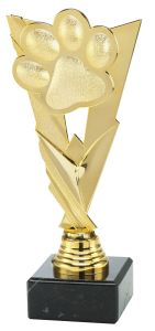 M410.372 Hunde - Agility Pokalfigur inkl. Beschriftung | 21,0 cm