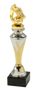 X1520.005 Fussball - Fußball Pokal Trophäe inkl. Beschriftung | 3 Größen