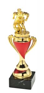 450.004 Fussball Pokalsportpreis inkl. Gravur | 20,5 cm