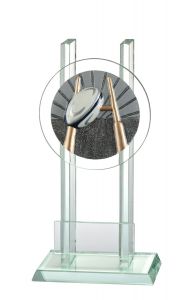 W140.018 Rugby Glaspokal/trophäe inkl. Beschriftung | 3 Größen