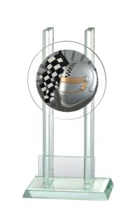 W140.024 Motorsport Glaspokal/trophäe inkl. Beschriftung | 3 Größen