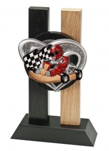 H340.2531 Kart Holz-Pokal Adenau inkl. Beschriftung | 3 Größen