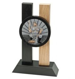 H340.010 Angler Holz-Pokal Bad Bergzabern inkl. Beschriftung | 3 Größen