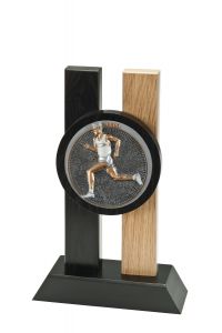 H340.28 Laufen - Läufer Holz-Pokal Haarlem inkl. Beschriftung | 3 Größen