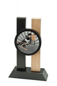 H340.057 Ski Alpin Holz-Pokal Garmisch-Partenkirchen inkl. Beschriftung | 3 Größen