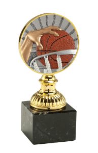 P100.01.025 Basketball Pokaleständer Mingolsheim inkl. Beschriftung | 3 Größen