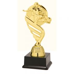N10.426.01 Damenfussball Pokalfigur inkl. Beschriftung | 3 Größen
