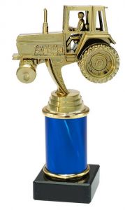 9.09.34326 Traktor Pokal Trophäe inkl. Beschriftung | 3 Größen