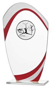 W550.08.298 Sportgymnastik Glaspokal inkl. Beschriftung | 3 Größen