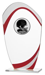 W550.08.338 Football Glaspokal inkl. Beschriftung | 3 Größen