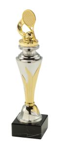 X1520.008 Tennis Pokal Trophäe inkl. Beschriftung | 3 Größen