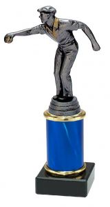 9.09.34086 Boule - Pétanque Pokal Trophäe inkl. Beschriftung | Serie 3 Stck.